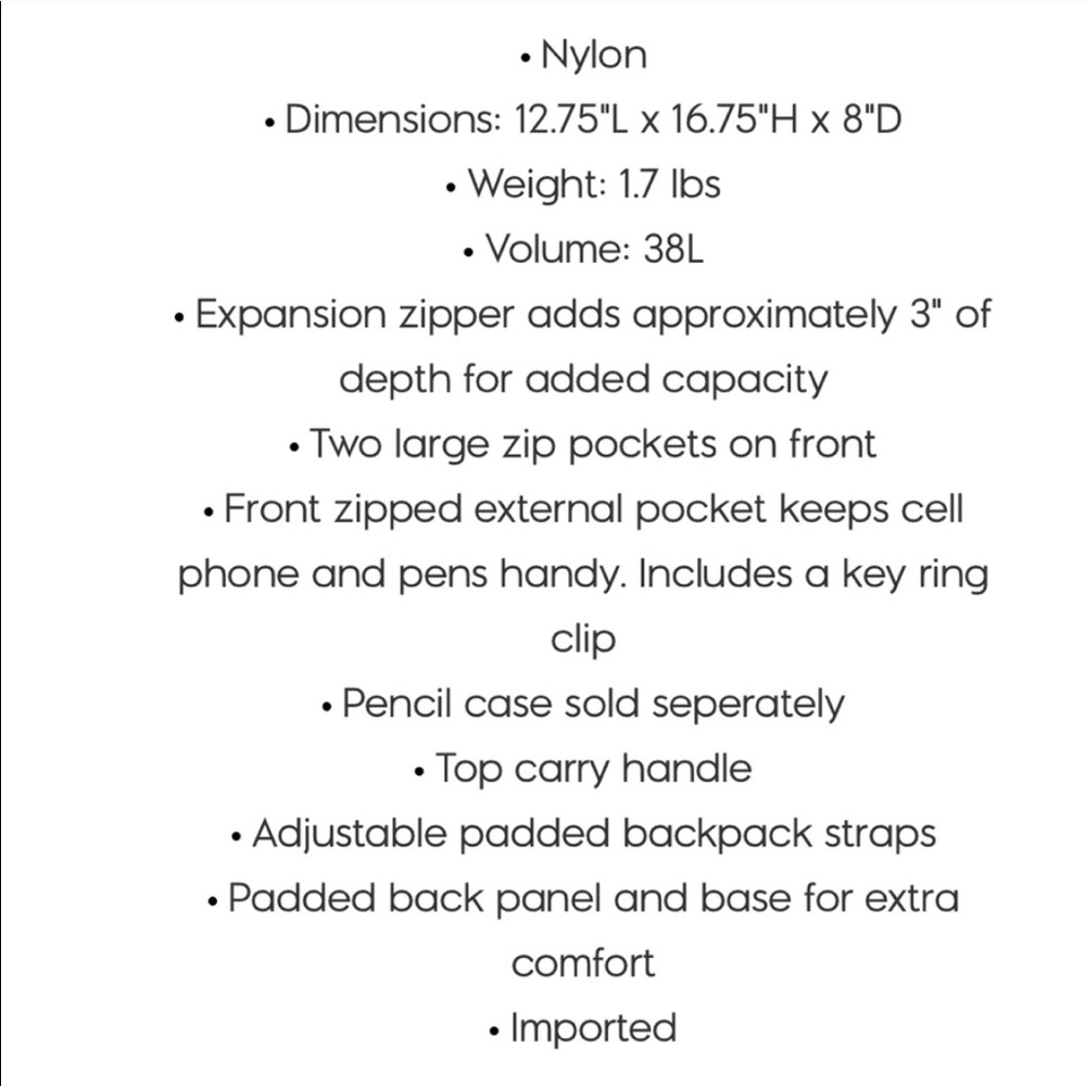 A Kipling backpack - Picture 8 of 8